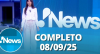 RedeTV! News (08/09/25) | Completo