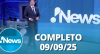 RedeTV! News (09/09/25) | Completo