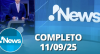RedeTV! News (11/09/25) | Completo