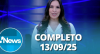 RedeTV! News (13/09/25) | Completo