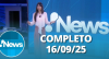 RedeTV! News (16/09/25) | Completo