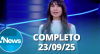 RedeTV! News (23/09/25) | Completo