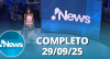 RedeTV! News (29/09/25) | Completo