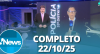 RedeTV News (22/10/25) | Completo