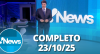 RedeTV News (23/10/25) | Completo