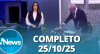 RedeTV! News (25/10/25) | Completo
