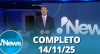 RedeTV! News (14/11/25) | Completo