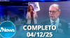 RedeTV! News (04/12/25) | Completo