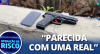 Ladrão é flagrado com arma de brinquedo e alega que não é dele