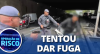 Motoqueiro com placa encoberta cai na mira da polícia e se dá mal
