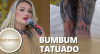 Andressa Urach mostra tatuagens e fala do significado: "É bem uma afronta"