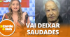 Sonia Abrão lamenta morte de Cid Moreira: "A voz mais bela do jornalismo"