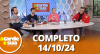 A Tarde é Sua (14/10/24) | Completo