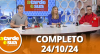 A Tarde é Sua (24/10/24) | Completo