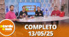 A Tarde é Sua (13/05/25) | Completo