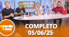 A Tarde é Sua (05/06/25) | Completo
