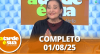 A Tarde é Sua (01/08/25) | Completo