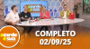 A Tarde é Sua (02/09/25) | Completo
