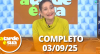 A Tarde é Sua (03/09/25) | Completo