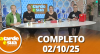 A Tarde é Sua (02/10/25) | Completo