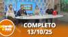 A Tarde é Sua (13/10/25) | Completo