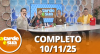 A Tarde é Sua (10/11/25) | Completo