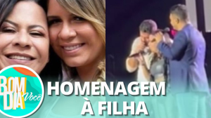 Mãe de Marília Mendonça canta em show de Henrique e Juliano
