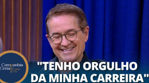 Carlos Tramontina lê carta de despedida para Globo: "Me pegou de surpresa"