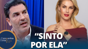 Edu Guedes: "As pessoas não tem ideia o que a Ana Hickmann está passando"