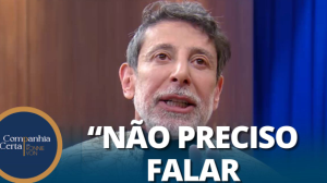 Scapin sobre vida íntima reservada: "Sempre entendi que não é assunto"