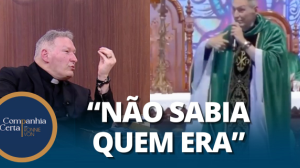 Padre Marcelo Rossi fala do "empurrão" que viralizou na internet