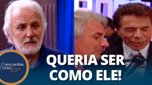 Otávio Mesquita se emociona ao relembrar conversa com Silvio Santos