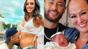 Mãe de Neymar é criticada por não chamar filha do jogador de 'neta'