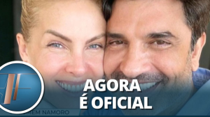 Ana Hickmann e Edu Guedes assumem namoro com direito a declaração
