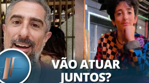 Marcos Mion exalta estreia do filho em série: ''Tô muito orgulhoso''