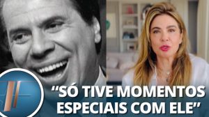 Luciana Gimenez recorda histórias com Silvio Santos