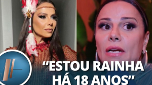 Viviane Araújo se irrita com pergunta de permanência no Carnaval