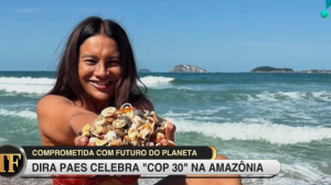 COP30: Dira Paes celebra a realização do evento na Amazônia