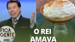 Mousse de chocolate com marshmallow: O queridinho do Silvio Santos