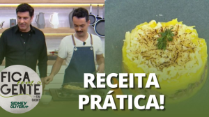 Edu Guedes faz escondidinho de carne-seca | Fica com a gente