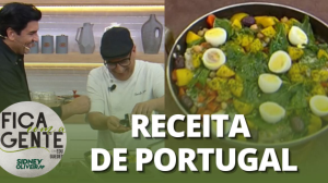 Edu Guedes te ensina a fazer um bacalhau especial | Fica com a Gente