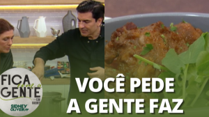 FAÇA SEU PEDIDO: APRENDA A FAZER UMA DELICIOSA RABADA | Fica com a Gente