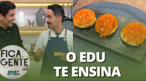 Aprenda a fazer sonho de bisnaguinha com creme | Fica com a Gente