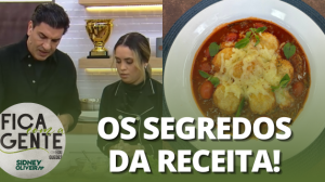 Nhoque frito ao molho sugo com filé-mignon desfiado | Fica com a Gente