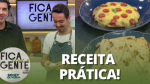 Edu Guedes ensina a fazer pão de frigideira | Fica com a Gente