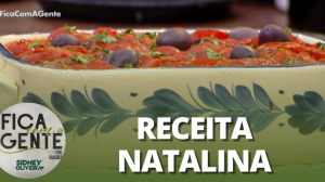 Receita de Lasanha de bacalhau | Fica com a Gente