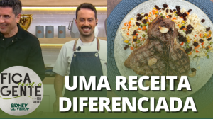 T-Bone com arroz à grega | Fica com a Gente