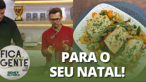 Aprenda a fazer um bacalhau especial do chef | Fica com a Gente