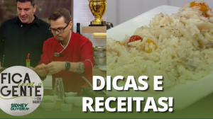 Edu Guedes ensina a fazer arroz de bacalhau | Fica com a Gente