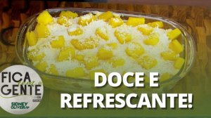 Pavê de abacaxi com coco | Fica com a Gente